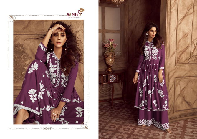 Lakhnavi Vol 4 New Color By Vamika Rayon Readymade Suits Orders In India